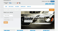 Desktop Screenshot of mopardirectparts.com
